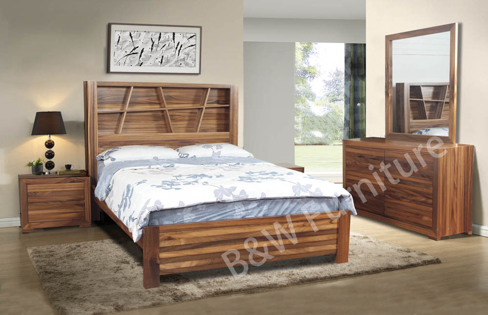 Details About Xxx Solid Timber Bedroom King Bed Only